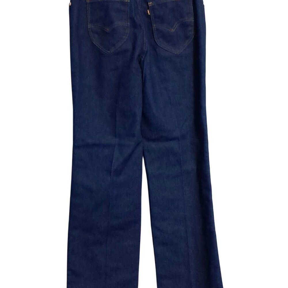 1977 Womens Levis Jeans Galloping Horses Maroon Tab Elastic Waist Size‎ 16